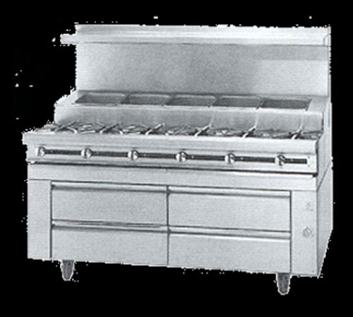 Jade Range JMSS-06-T-72 Range, 72" Heavy Duty, Gas