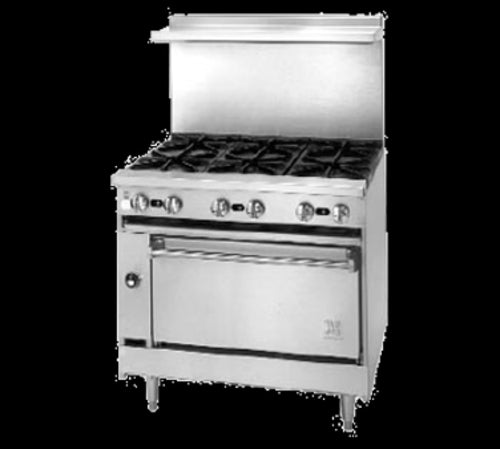Jade Range JBR-2-24G-36 Range, 36" Restaurant, Gas