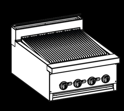 Jade Range JBR-24B-M Range, 24" Restaurant, Gas