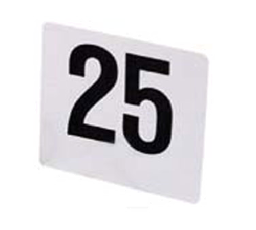 Admiral Craft 4/1-50 Table Numbers Cards