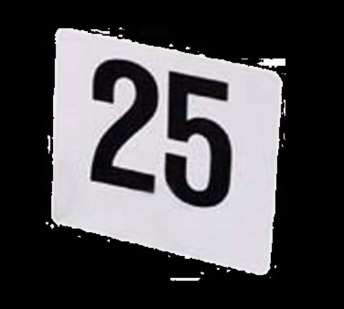 Admiral Craft 4/1-25 Table Numbers Cards