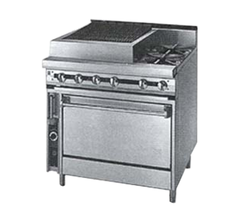 Jade Range JTRH-18B-1FHT-36 Range, 36" Heavy Duty, Gas