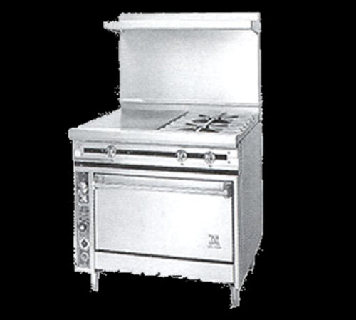 Jade Range JTRH-18G-2-36C Range, 36" Heavy Duty, Gas