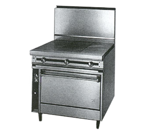 Jade Range JTRH-3HT-36C Range, 36" Heavy Duty, Gas