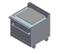 Jade Range JTRH-30IP-30C Range, 30" Heavy Duty, Gas