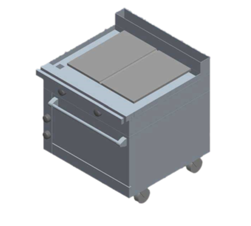 Jade Range JTRH-30IP-30 Range, 30" Heavy Duty, Gas