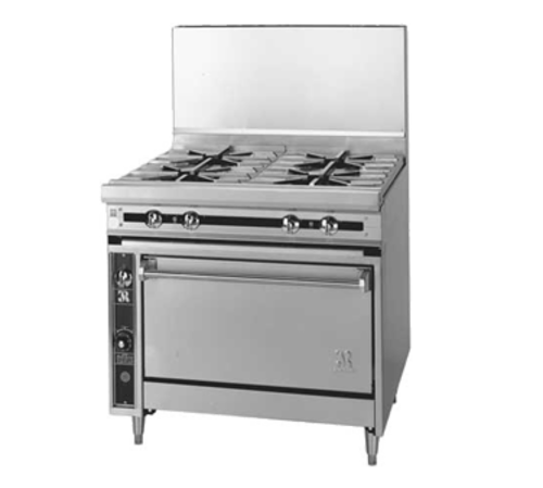 Jade Range JTRH-4-30 Range, 30" Heavy Duty, Gas