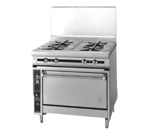 Jade Range JTRH-4-36 Range, 36" Heavy Duty, Gas