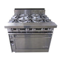 Jade Range JTRH-6-36 Range, 36" Heavy Duty, Gas