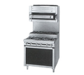 Jade Range JTRHE-6-6 Range, 72" Heavy Duty, Gas