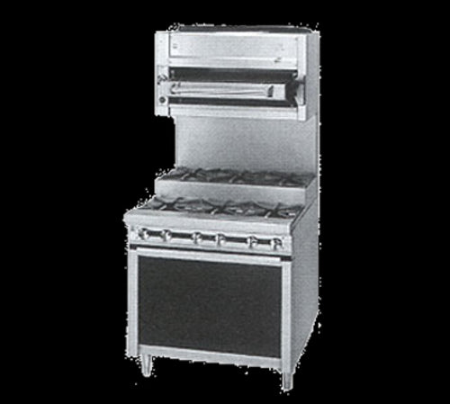 Jade Range JTRHE-3-3 Range, 36" Heavy Duty, Gas