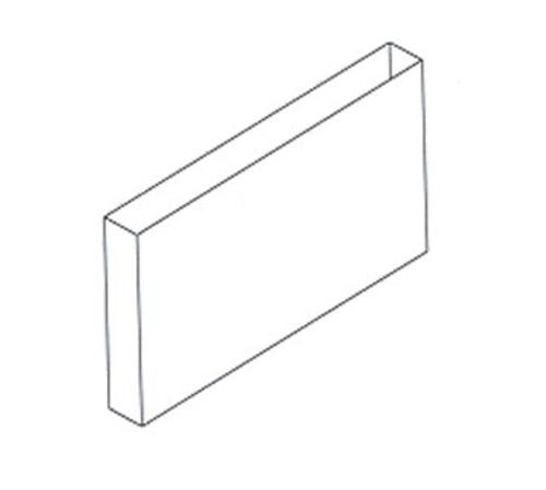 Jade Range R-18 Backguard Flue Riser