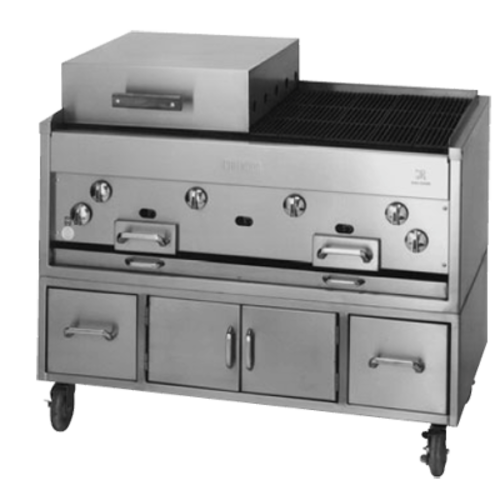 Jade Range KC-60-RAD Charbroiler, Gas, Countertop