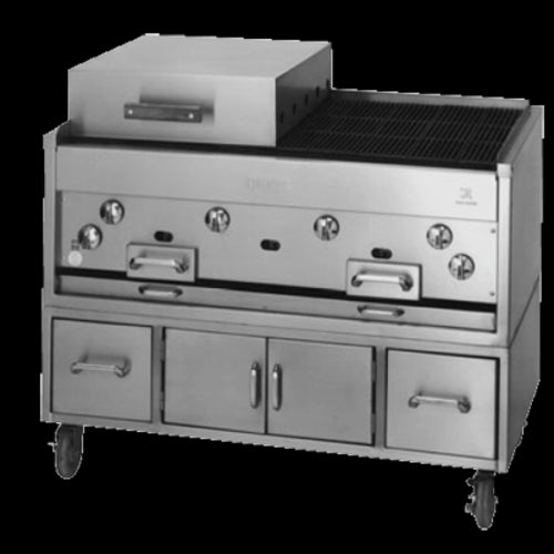 Jade Range KC-48-RAD Charbroiler, Gas, Countertop
