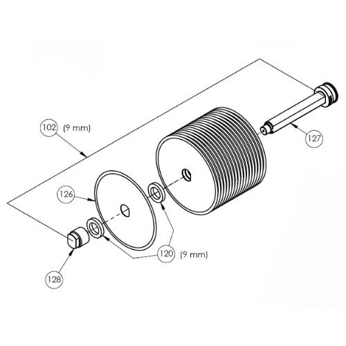 Jaccard Corporation F19S102-110-115 Food Slicer, Attachment