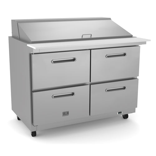 Kelvinator KCHMT48.18.4D Refrigerated Counter, Mega Top Sandwich / Salad Unit