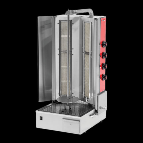 BakeMax BMDN1522R4 Vertical Broiler (Gyro), Gas