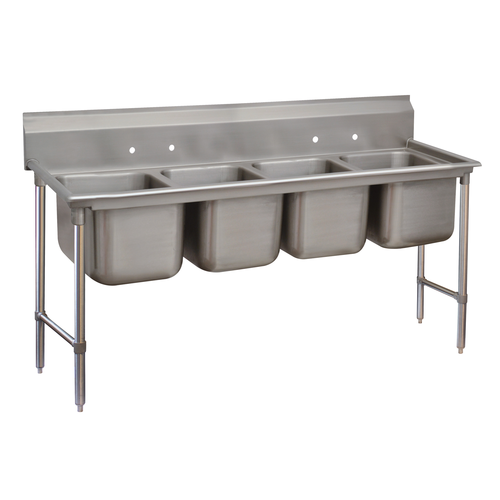 Advance Tabco 9-44-96 Sink, (4) Four Compartment