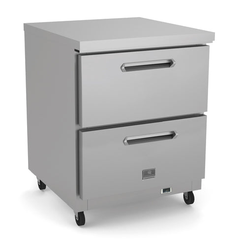 Kelvinator KCHUC27.2DR Refrigerator, Undercounter, Reach-In