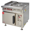Lang R36C-ATA Range, 36" Heavy Duty, Electric