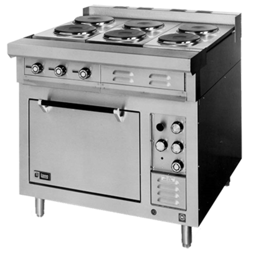 Lang R36S-ATD Range, 36" Heavy Duty, Electric