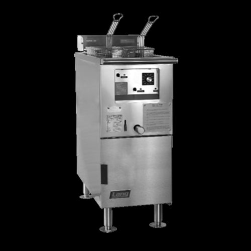 Lang 150F-MN Fryer, Electric, Floor Model, Full Pot