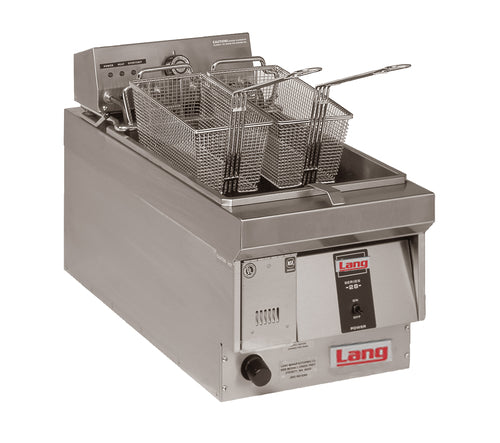 Lang 130FM Fryer, Electric, Countertop, Full Pot