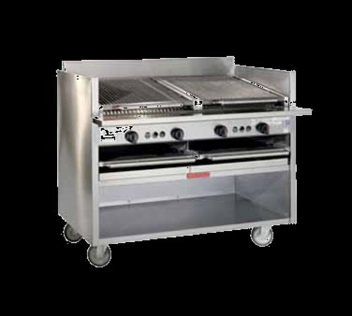 Magikitch'n FM-SMB-648 Charbroiler, Gas, Floor Model