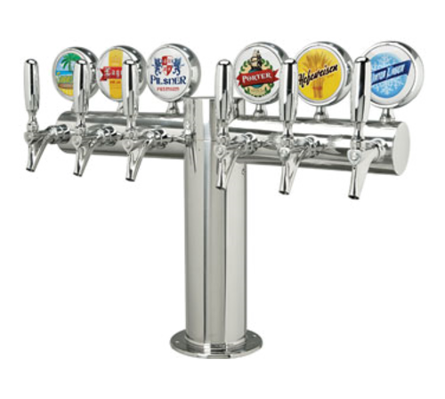 Micro Matic METRO-T-6PSSKR-M Draft Beer / Wine Dispensing Tower