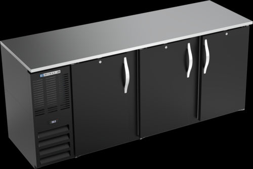 Beverage Air BBN78HC-F-B Back Bar Cabinet, Refrigerated