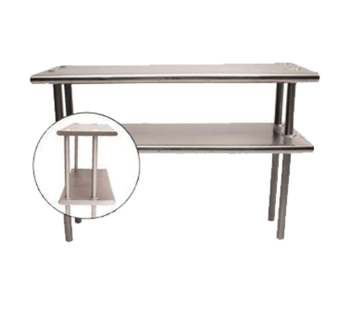 Advance Tabco CDS-18-72 Overshelf, Table-Mounted