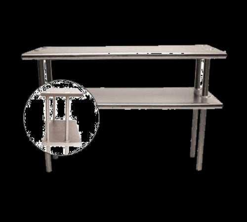Advance Tabco CDS-18-120 Overshelf, Table-Mounted