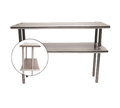 Advance Tabco CDS-18-84 Overshelf, Table-Mounted
