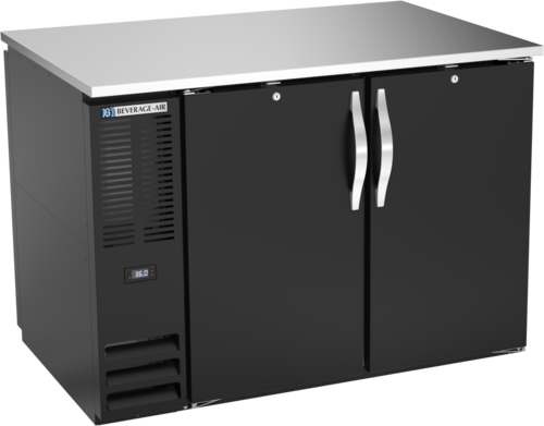 Beverage Air BB48HC-PT-B Back Bar Cabinet, Refrigerated, Pass-Thru