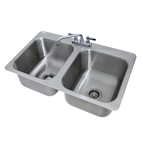 Advance Tabco DI-2-1410 Sink, Drop-In