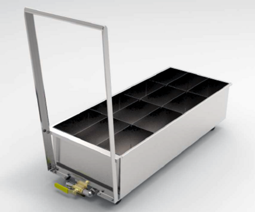 Giles 71726 Shortening Disposal Caddy