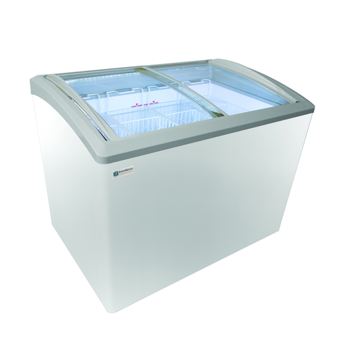 Excellence Commercial Products VB-4HC Ice Cream Novelty Merchandiser