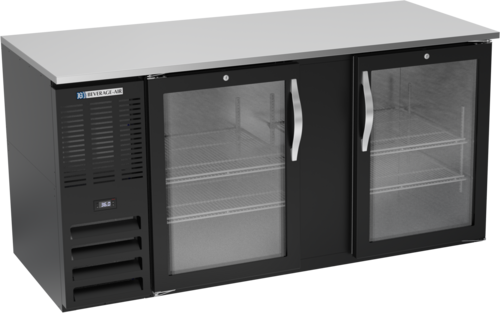 Beverage Air BB68HC-FG-B Back Bar Cabinet, Refrigerated