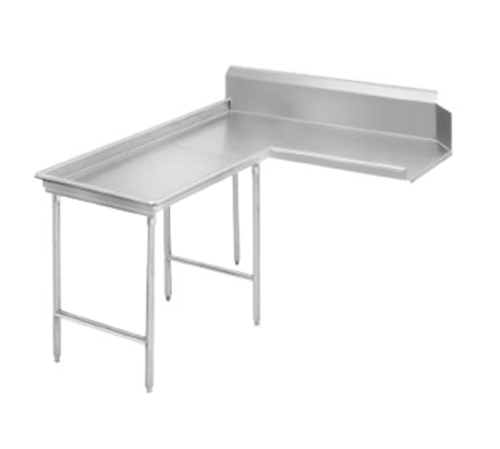 Advance Tabco DTC-G70-84L Dishtable, Clean "L" Shaped