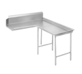 Advance Tabco DTC-G70-84R Dishtable, Clean "L" Shaped