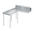 Advance Tabco DTC-G70-120L Dishtable, Clean "L" Shaped