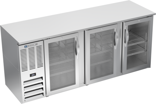 Beverage Air BBN78HC-G-S Back Bar Cabinet, Refrigerated