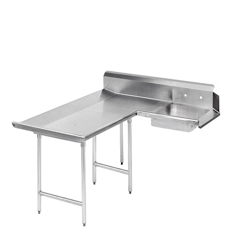 Advance Tabco DTS-D30-60L Dishtable, Soiled "L" Shaped