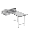 Advance Tabco DTS-D30-144R Dishtable, Soiled "L" Shaped