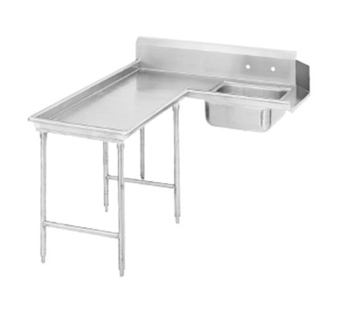 Advance Tabco DTS-G30-120L Dishtable, Soiled "L" Shaped