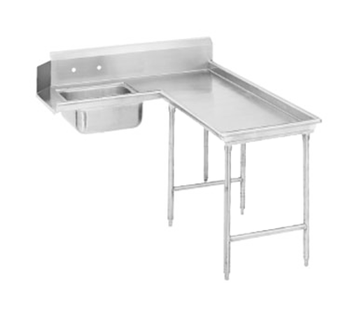 Advance Tabco DTS-G30-60R Dishtable, Soiled "L" Shaped