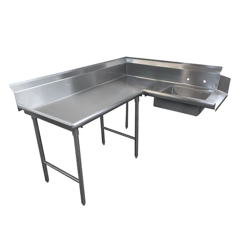 Advance Tabco DTS-K30-48L Dishtable, Soiled "L" Shaped