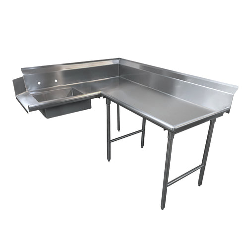 Advance Tabco DTS-K70-144R Dishtable, Soiled "L" Shaped