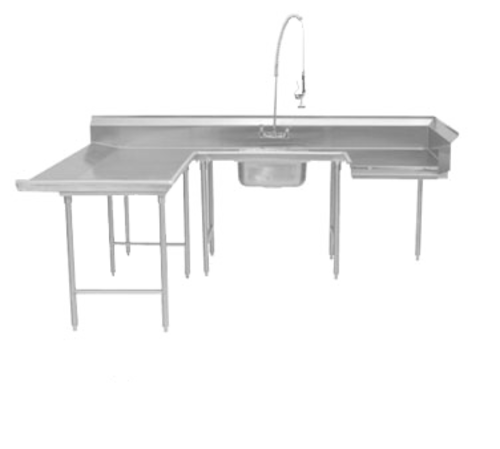 Advance Tabco DTS-U30-120L Dishtable, Soiled