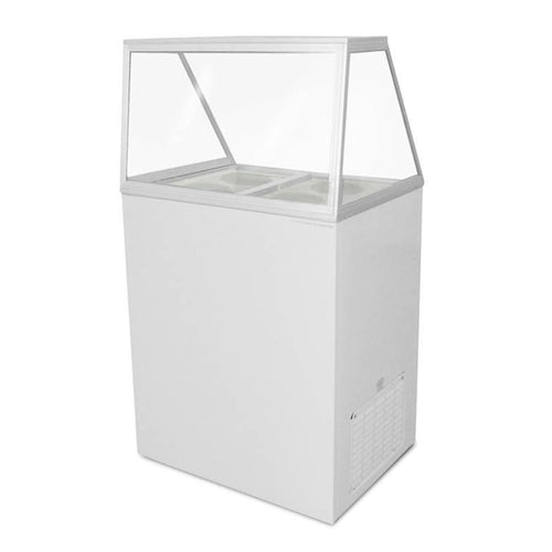 Excellence Commercial Products EDC-4HC Display Case, Dipping Ice Cream